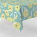 blauw-groen-wit-tafelkleed-fruit-appel-afwasbaar-tafelzeil