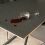 Tischmolton PVC grau