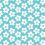 WachstischdeckeSmall Big Flower Scuba Blue 