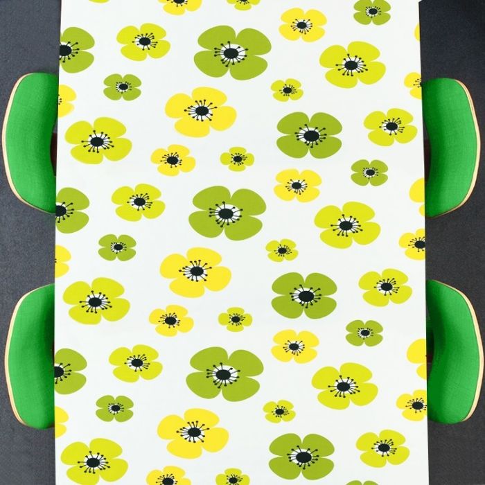 kans pint Bloesem Volle rol Tafelzeil Joy bloemen groen