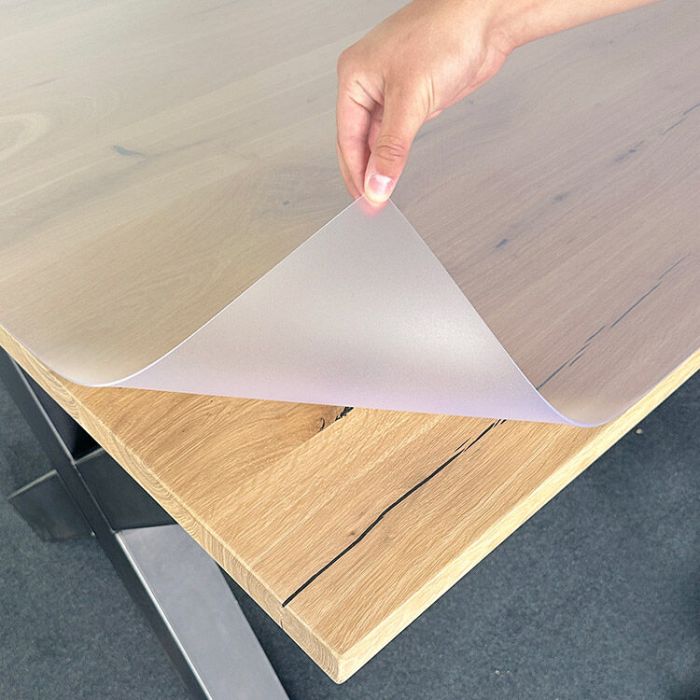 Tischfolie Neo | Tischmatte | Tischauflage | Transparent & Halbtransparent  | Schutzmatte für Tisch | Unterlegmatte zum Basteln in vielen verschiedenen