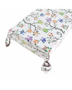 eule-tischdecke-pvc-weiss