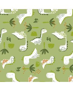 captain-cook-tafelzeil-160cm-dieren-speels-afwasbaar-dinocroc-basil-groen