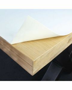 Tischschoner-nach-Maß-Molton-uni-Tischdecke-Tischschutz-grau-Wachstuch