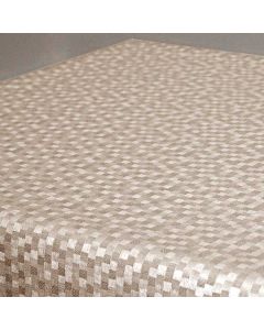 Polyline-taupe-klassiek-luxe-tafelzeil