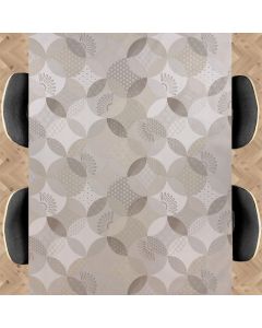 tischdecke-abwaschbar-beige-oval-rund-garten-draußen-uninap
